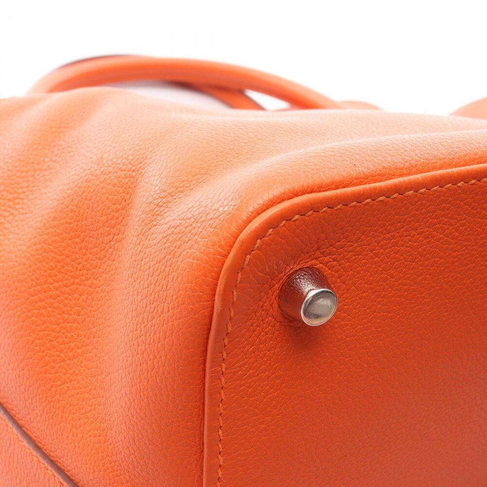 Hermes Toolbox 26 Handbag, Evercolor, Women's, Orange - Picture 11 of 15